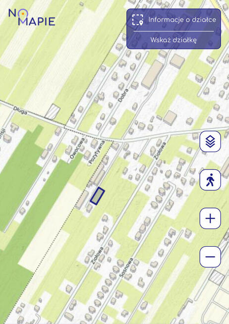 Działka budowlana ul. Długa, Borowa Góra