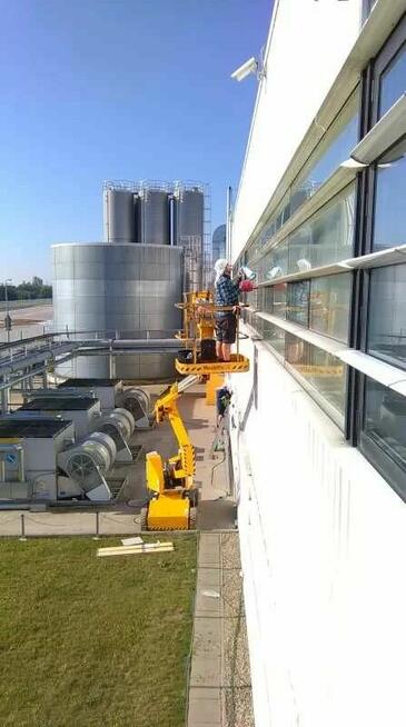 Czyszczenie hal, elewacji, konstrukcji stalowych, zbiorników