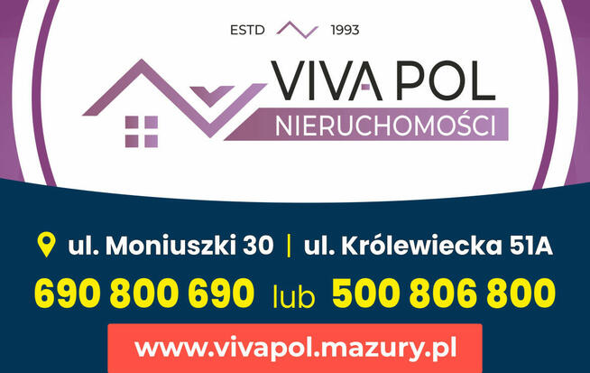 Lokal 40 m2 przy ulicy Stanisława Moniuszki w Mragowie