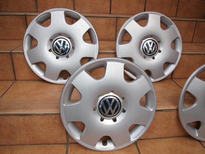 VW Polo kołpaki 14 oryginalne (komplet 4 sztuki)