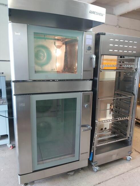Piec WIESHEU,2 komory, do piekarni-cukierni, z zaparowaniem.