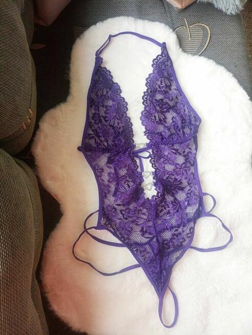 Skąpe koronkowe body, XL