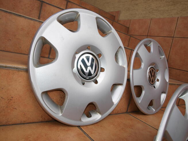 VW Polo kołpaki 14 oryginalne (komplet 4 sztuki)