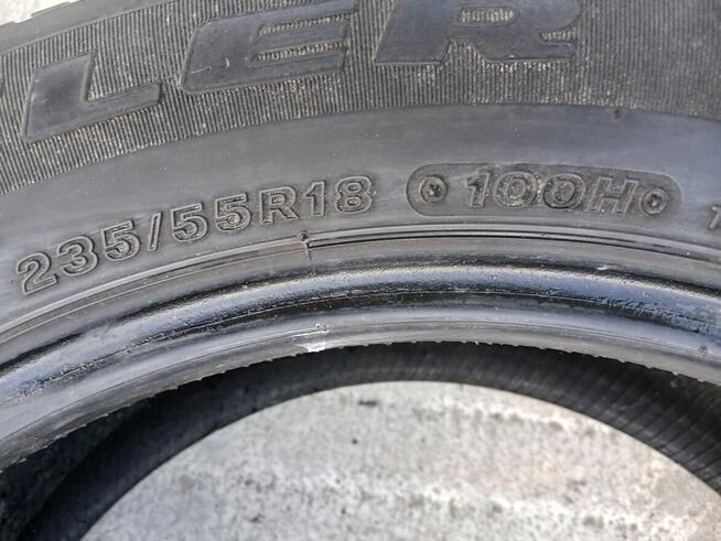 4x OPONY wielosezonowe 235/55R18 Bridgestone Dueler rok 2014