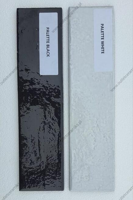 Płytki cegiełki 30x7 kuchenne między szafki Palette black