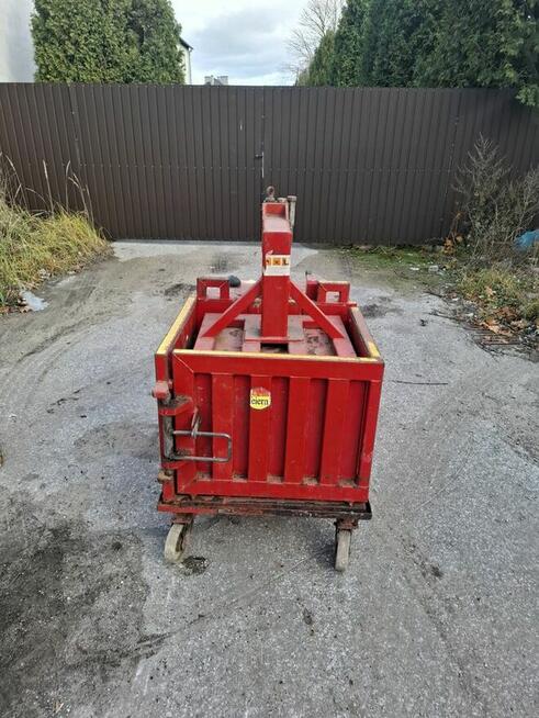 Belownica prasa kompaktor do foli kartonu makulatury śmieci