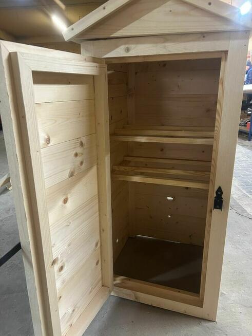 Wędzarnia drewniana mała wolnostojąca. Nowa. Na stanie 2 szt
