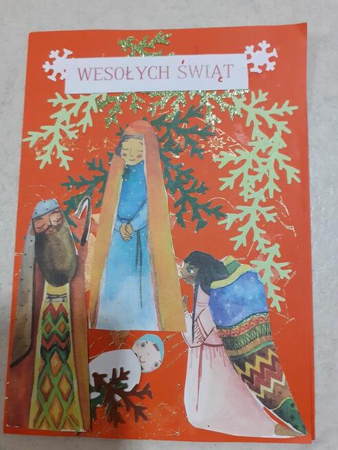 Karty Bożonarodzeniowe ręcznie robione tanio sprzedam