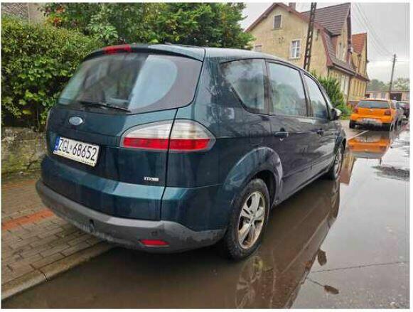 Syndyk sprzeda samochód Ford S-Max, 2007 r.