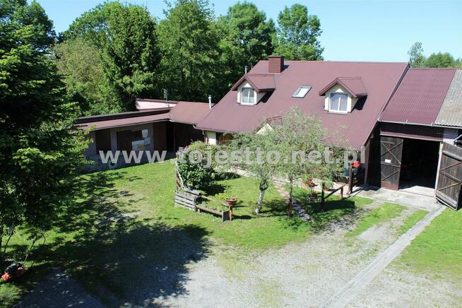 DOM JEDNORODZINNY na dużej działce + AGROTURYSTYKA