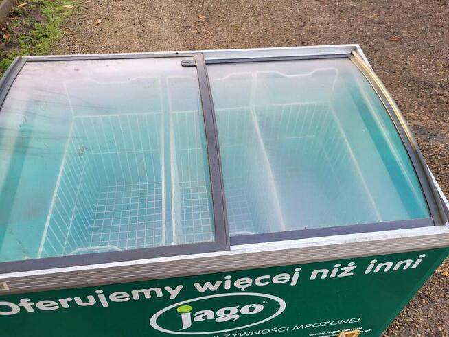 Zamrażarka skrzyniowa sprawna z szybą, wolnostojąca Caravell