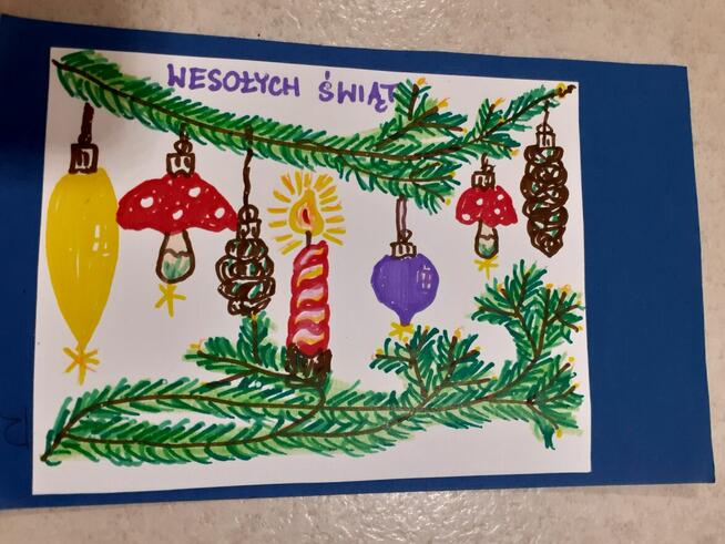 Karty Bożonarodzeniowe ręcznie robione tanio sprzedam