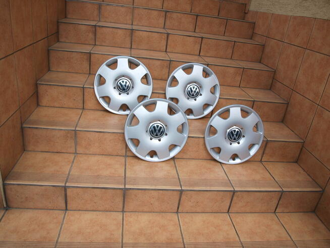 VW Polo kołpaki 14 oryginalne (komplet 4 sztuki)