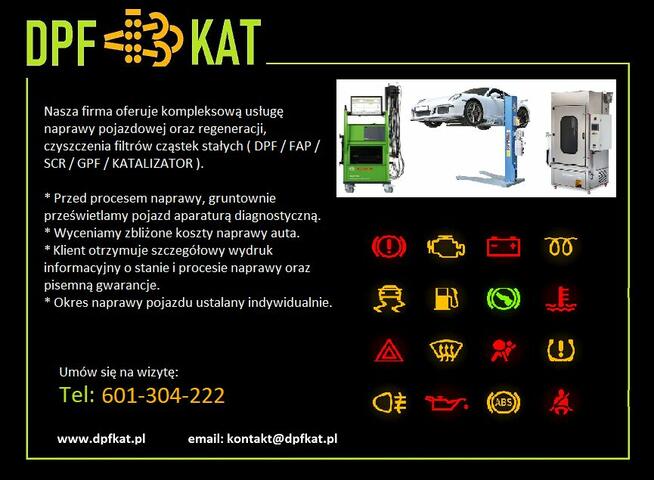 Koszalin Czyszczenie DPF , FAP kompleksowa naprawa pojazdowa