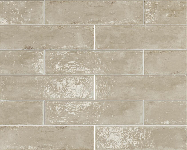 Glazura do łazinki płytki cegiełki beżowe szkliwione Palette