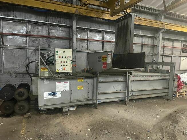 Belownica prasa do foli makulatury odpadów kanałowa automat