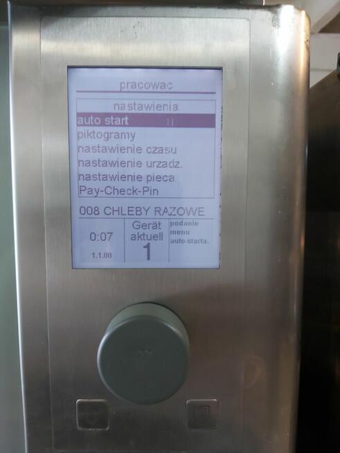 Piec WIESHEU,2 komory, do piekarni-cukierni, z zaparowaniem.