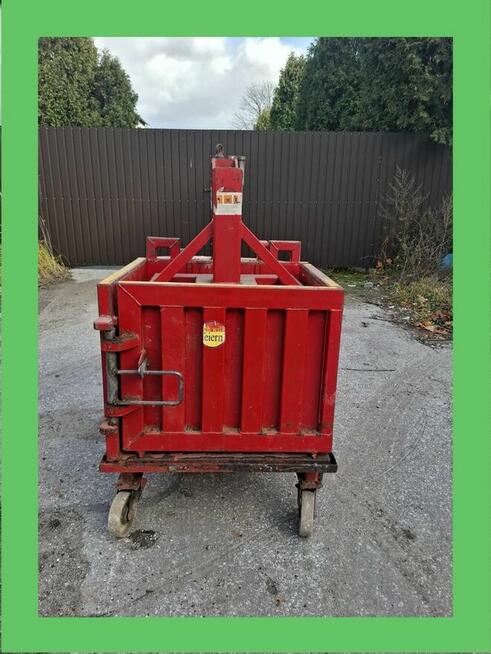 Belownica prasa kompaktor do foli kartonu makulatury śmieci