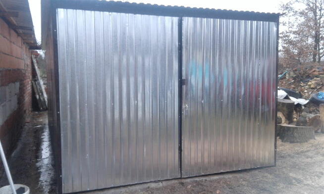 GARAŻE BLASZANE 6X5 W 2 GATUNKU