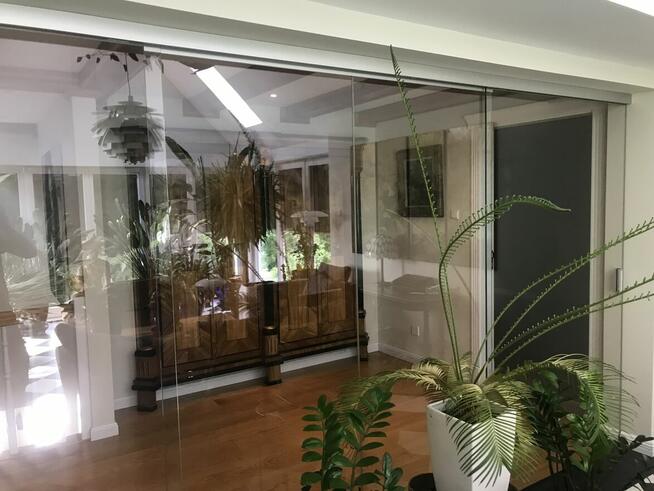 Ścianki szklane balustrady lacobell lustra