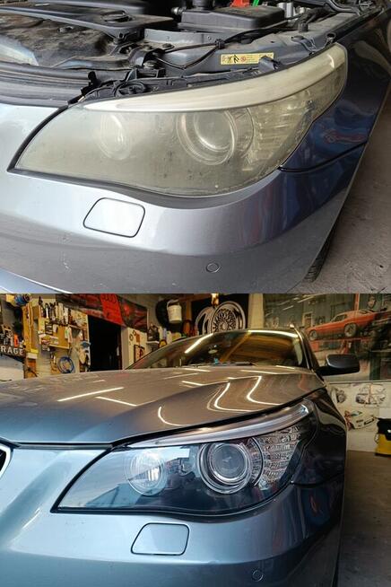 Polerowanie reflektorów samochodowych