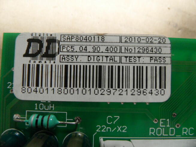 programator pralki amica AWCE10DA 8040118