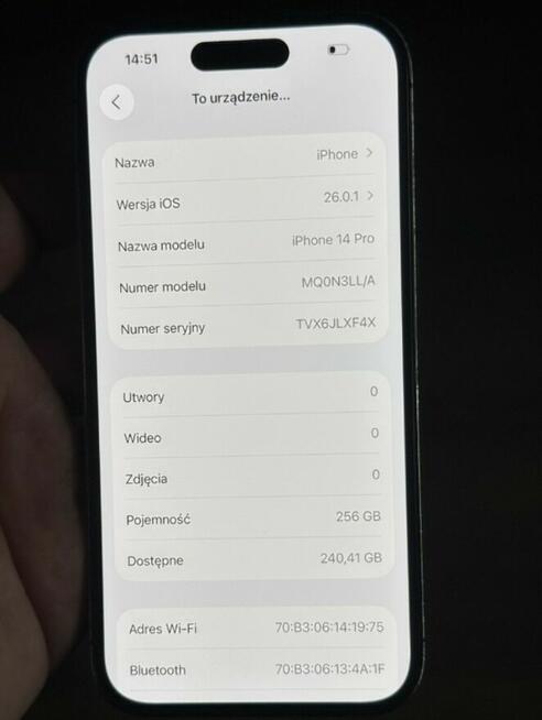 iPhone 14 pro 256gb Okazja!