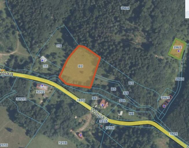 Działka Michałkowa gm. Walim, Wiejska