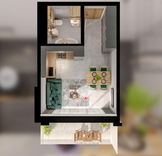 NOWE Mieszkanie 25,29 m2 > ul. Klonowa