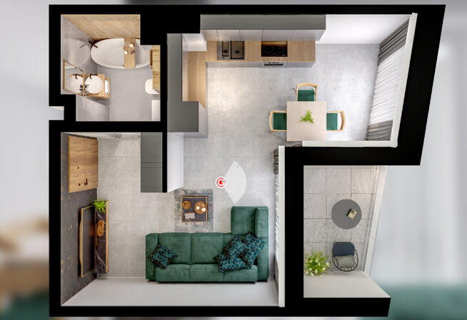 NOWE Mieszkanie 28,91 m2 > ul. Klonowa