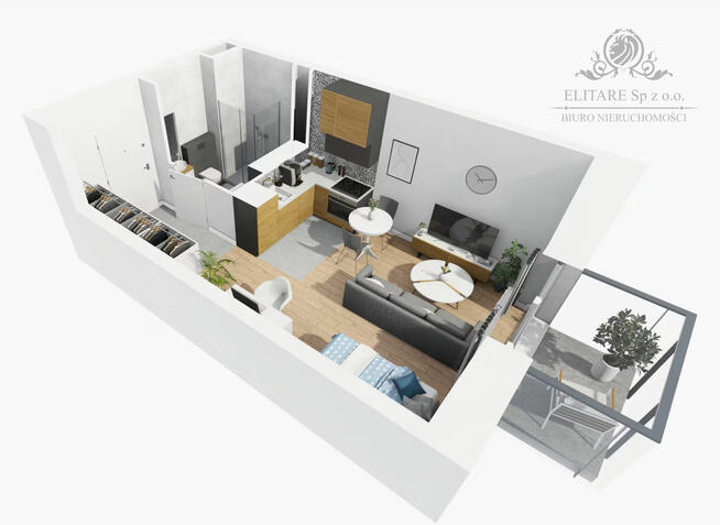 Mieszkanie NOWE 27,66m2 ,1 pok. w Centrum Wrocławia/Stare Miasto