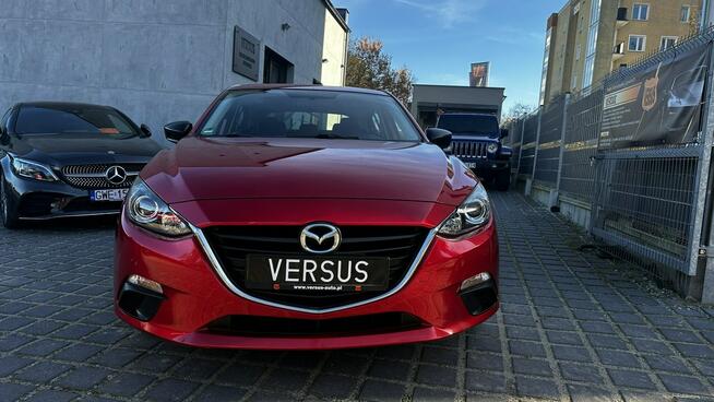 Mazda 3 1.5 SkyActiv Klimatyzacja 4x el. szyby Felgi alu Bordo metalik