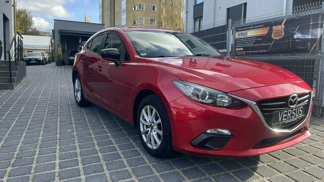 Mazda 3 1.5 SkyActiv Klimatyzacja 4x el. szyby Felgi alu Bordo metalik