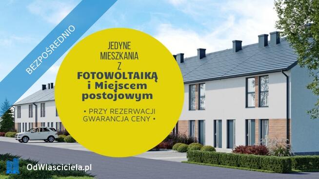 Jelcz-Laskowice CENTRUM bezczynszowe z fotowoltaiką i miejscem postojowym