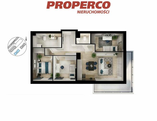 Mieszkanie Kielce KSM, Aleja Solidarności