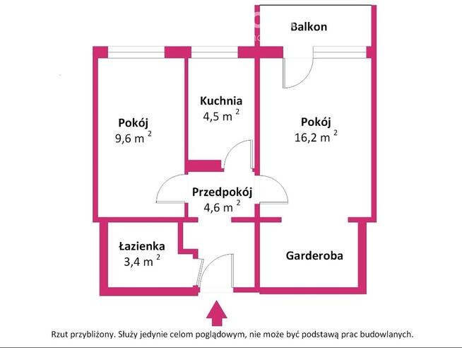 Przytulne dwa pokoje z garderobą na Sikorniku