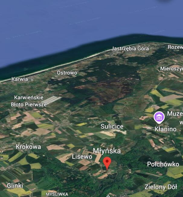 Działka budowlana Lisewo gm. Krokowa, Młyńska