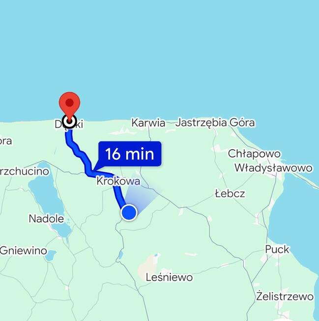 Działka budowlana Lisewo gm. Krokowa, Młyńska