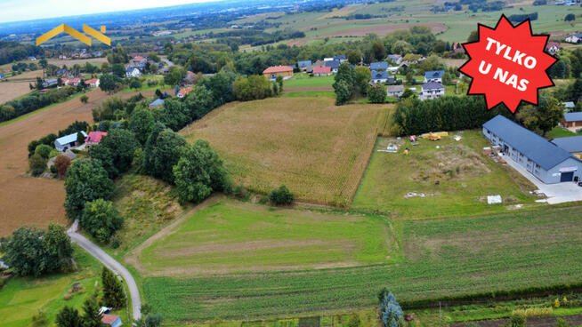 Działka budowlana Zborczyce gm. Gdów,