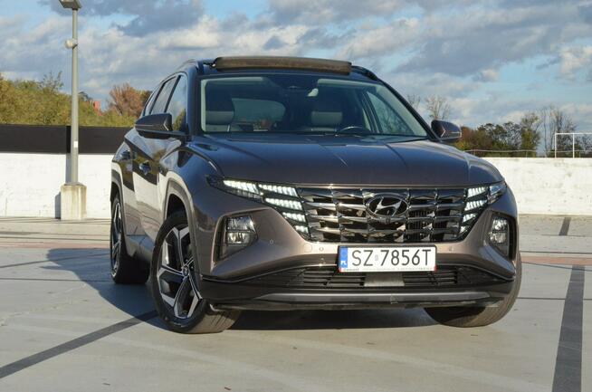Hyundai Tucson 1.6 T-GDI Prestige 4WD Panorama/ Grzania/ Wentyle/ Kamera/ Hak