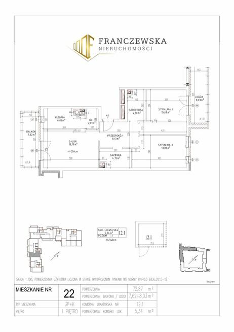 Mieszkanie Lublin Szerokie,