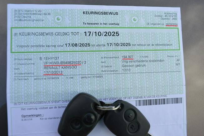 Renault Kangoo 1.6i 16V EXTREM 100% bezwypadkowy Klimatyzacja Bluetooth