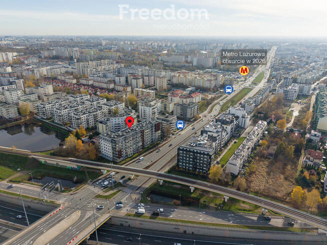 Gotowe | 2 pokoje (możliwe 3) | Metro | Garaż