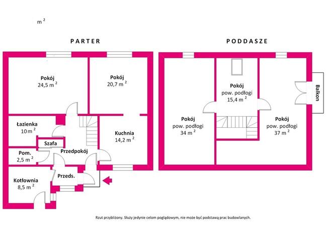 Dom w centrum małego miasteczka blisko Jury