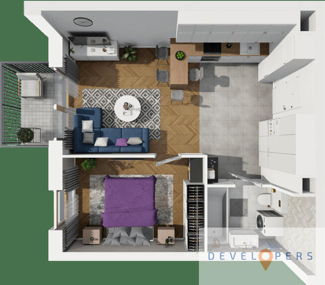 Nowe gotowe 2 pokoje I Sarni Stok I widok na góry