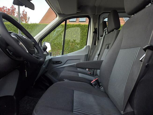 Ford Transit MK8 Doka, Bliźniak 2.2 TDCI 155KM 2015r Klima, Tempomat, Grzane Fotele