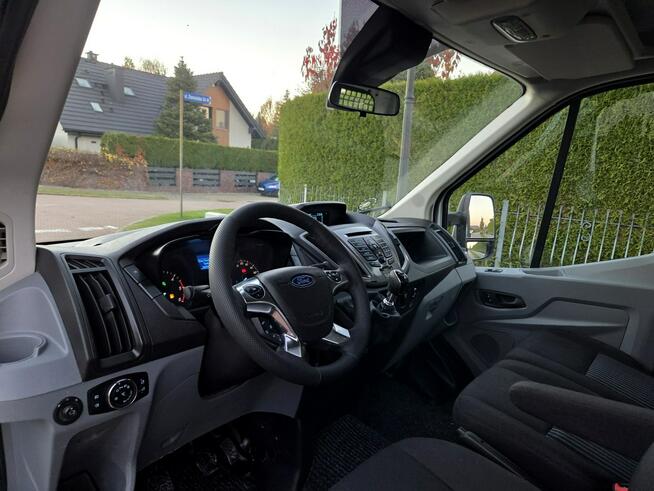 Ford Transit MK8 Doka, Bliźniak 2.2 TDCI 155KM 2015r Klima, Tempomat, Grzane Fotele