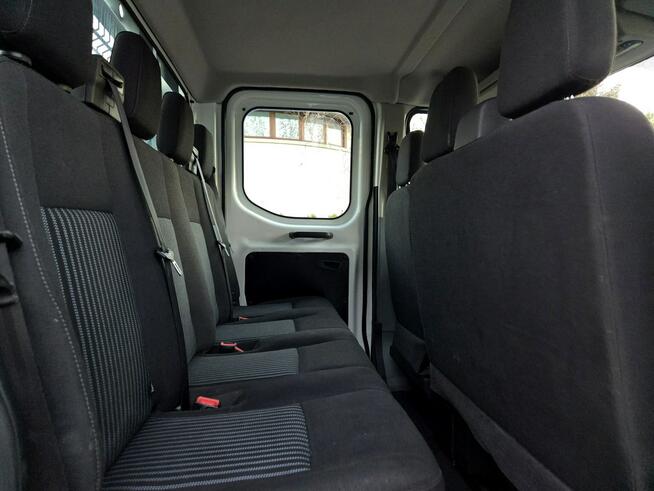 Ford Transit MK8 Doka, Bliźniak 2.2 TDCI 155KM 2015r Klima, Tempomat, Grzane Fotele