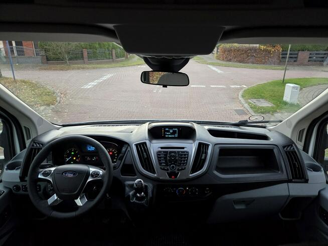 Ford Transit MK8 Doka, Bliźniak 2.2 TDCI 155KM 2015r Klima, Tempomat, Grzane Fotele