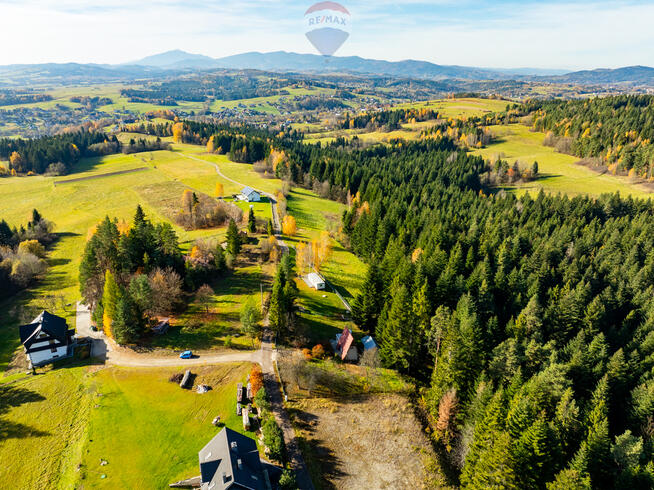 Działka budowlana z domem letniskowym